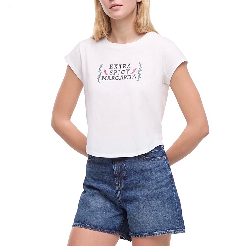 Wildfox "Extra Spicy Margarita" Graphic Tee